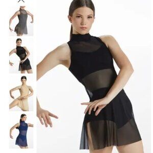 Balera D10664 - Mesh Tunic Overdress in black (LC)